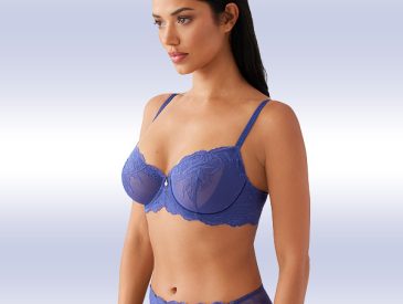 Vivid Attraction by Wacoal, Now in Skipper Blue!